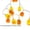 B, variant on Easter Decoration String Lights, Chicken Shape Outdoor Light, Plastic, 300cm, Two Lighting Modes, Indoor Holiday Party Decor, 1 Pack