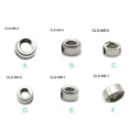 thumbnail image 3 of Écrou Auto-Clinquant en Acier Inoxydable CLS M5 M6 M8 durable et Serti de Rivets, Boulons Pratiques, Attaches, Écrous de Pression, Trousse d'Outils Métrique M8-1, 3 of 9