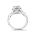 thumbnail image 3 of 2.25CT Halo Infinity Diamond Engagement Ring 14K White Gold, 3 of 3