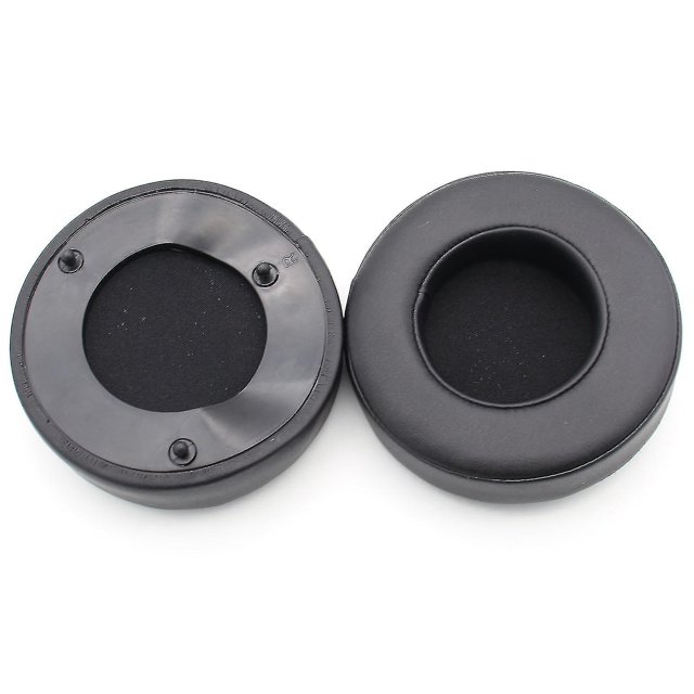 Coussinets d'Oreille de Rechange pour Écouteurs Razer Thresher Ultimate Noirs, Dotés d'Une Paire de Coussinets Circulaires à Coussinage Doux Conçus pour le Confort et la Qualité Sonore. Compatibles avec les Modèles Razer Thresher Ultimate, Adaptés aux Mises à Niveau d'Accessoires d'Écouteurs.