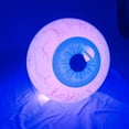 thumbnail image 3 of Yellow Halloween Decor Inflatable Eyeball 23.6 Inch Led Luminous Party Ornament For Yard Garden Spooky Atmosphere Yellow Color Waterproof Pvc Material With Stakes For Outdoor Display Seaso, 3 of 6