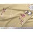 thumbnail image 3 of Soimoi Georgette Viscose Fabric Leaves & Wild Flower Decor Fabric Printed Yard 42 Inch Wide, 3 of 3