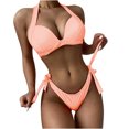 thumbnail image 1 of Birdeem Mode Aguichant Femmes Bikini Uni Rehausseur Rembourré Maillot de Bain Ensemble, 1 of 6