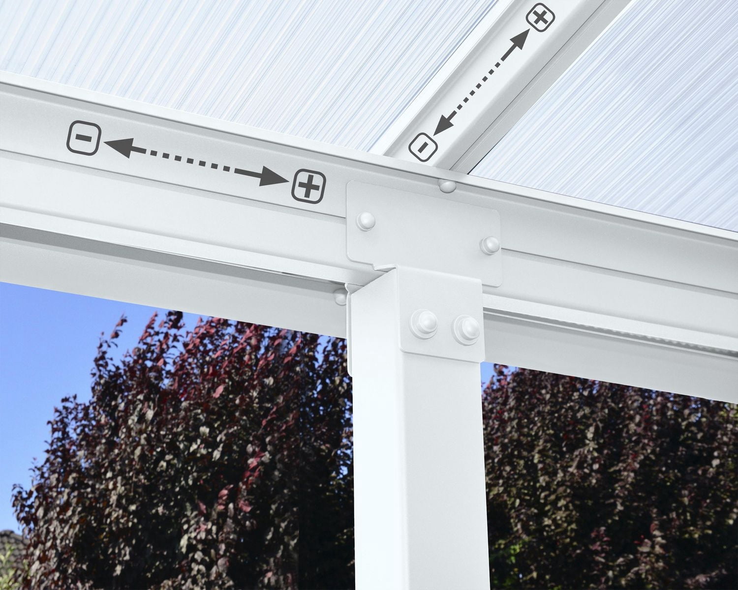 CANOPIA by PALRAM Housse de patio en aluminium Olympia, 10 pi x 20 pi