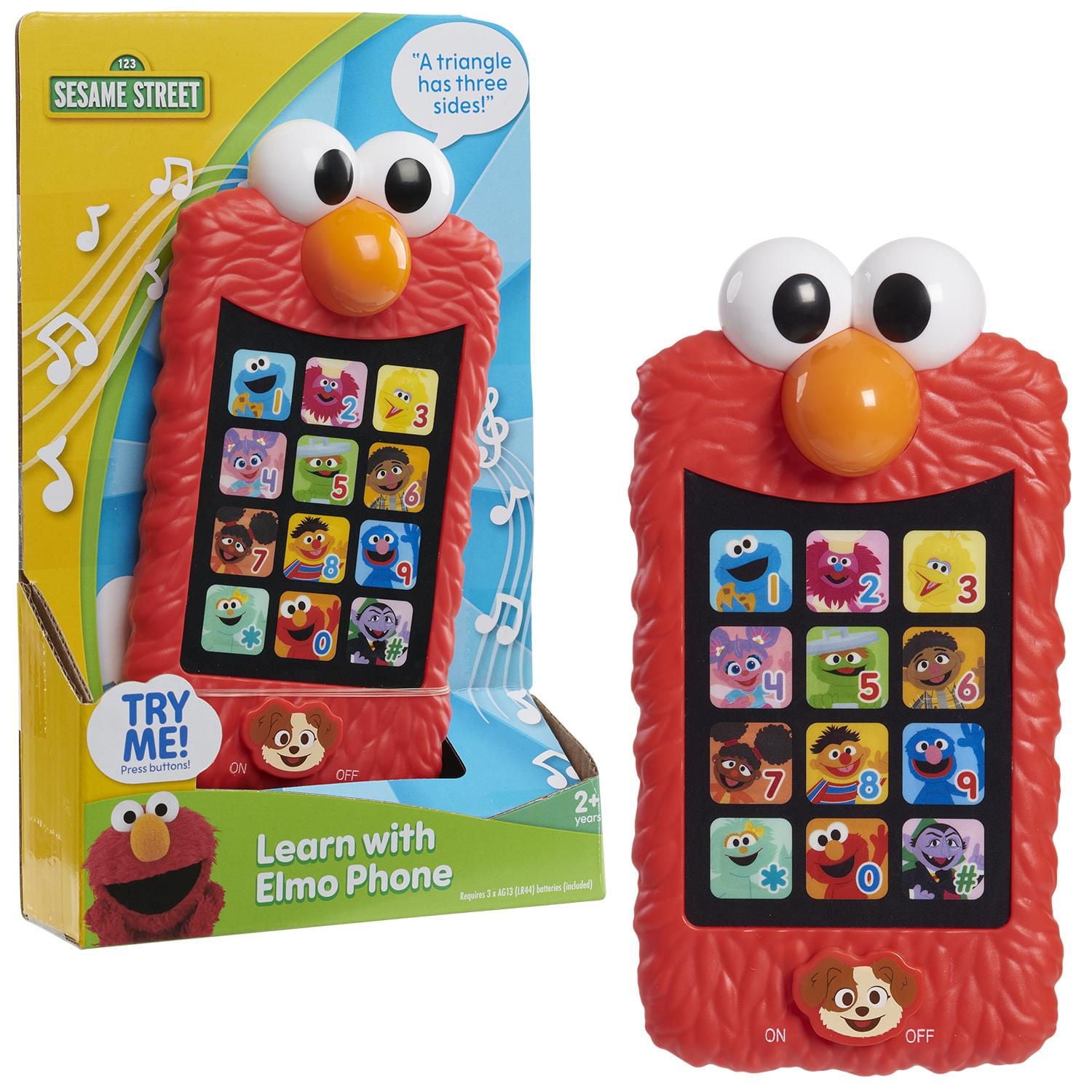 Sesame Street Learn with Elmo Pretend Play Phone, Learning and Education