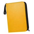 thumbnail image 4 of Durable 400 Card Pocket Binder Organizer Holder Zipper Container Sleeves Storage Yellow, 4 of 8