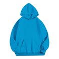 thumbnail image 3 of MeetoTime Sweat à Capuche Surdimensionné pour Femmes 2024 Décontracté à Manches Longues avec Poches, 3 of 5