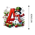 thumbnail image 4 of Matoen12 26 Letters Christmas Tree Decoration Pendant Christmas Tree Ornaments Personalized DIY Christmas Ornaments Christmas Decoration Xmas Tree Hanging Decor Feature, 4 of 4