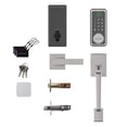 thumbnail image 1 of BLACK+DECKER Serrure Intelligente avec Clavier, Concentrateur de Passerelle et Poignée de Porte d'Entrée – Accès à Distance Wi-Fi, Verrouillage Automatique, Contrôle par Application, Fini Argent, 1 of 9