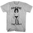 thumbnail image 1 of Andre The Giant Icônes Grosse Tête Adulte T-Shirt à Manches Courtes, 1 of 1