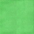 thumbnail image 1 of Ahgly Company Tapis d'Intérieur Lavable à la Machine, Carré, Transitionnel, Vert Néon, Tapis de Zone, 4 Pieds Carré, 1 of 7