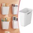 thumbnail image 2 of XIPYYKM 1 Piece Kitchen Cabinet Door Storage Box, Self Adhesive Wall Mounted Storage Box, Wardrobe/Bathroom/Refrigerator Small Items Organizer, 2 of 5