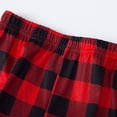 thumbnail image 4 of Pyjamas Assortis de Noël pour Enfants, Pjs pour la Famille, Haut à Carreaux Rouges et Pantalon Long, Ensembles de Nuit, 4 of 8