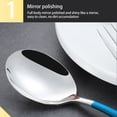 thumbnail image 4 of Cameland Portable Cutlery Set Reusable Camping Utensils For Camping Lunch Work School Easy To Wash, 4 of 7