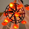 thumbnail image 2 of SLYNSHome Halloween Decorations String Lights,59 inch 10LED Fake Flower String Lights for Home Autumn Harvest Halloween Party Decor, 2 of 8