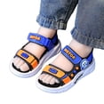 thumbnail image 2 of IUJSOY Kid Sandals Boy Summer Open Toe Sports Sandals Adjustable Straps for Toddler Little Big Kid, 2 of 8