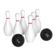 thumbnail image 1 of Bunblic Kids Bowling Set Bowling Sports Toy Early Development Interactive Bowling Pin and Balls Indoor Bowling Game for Children Kids 6 Bowling 2 Balls, 1 of 8