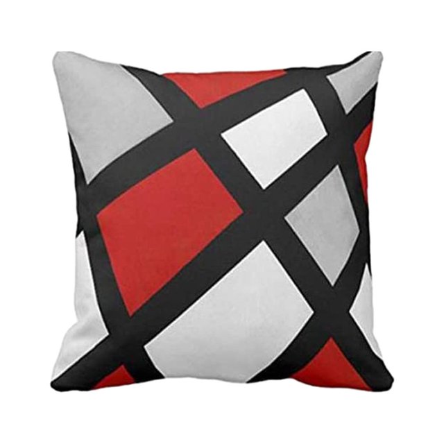ZheElen Taie d'Oreiller Résistante aux Rides en Polyester pour Canapé Housse de Coussin Décorative Durable et Facile d'Entretien W0081-30