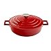 thumbnail image 3 of IMUSA IMU-26006 Casserole en Aluminium Moulé 4 Qt., Rouge, 3 of 4