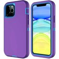 thumbnail image 1 of [PST] iPhone 13 Pro (6.1") Hard Case, Anti-Drop Triple 3 Layers Shockproof Heavy Duty Defender Hard Case Cover, 1 of 2