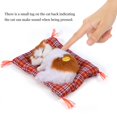 thumbnail image 3 of Peahefy Simulation Cat, Simulation Cat Toy, Fine Worksmanship Fine Decoration At Home Simulation Sleeping Cat Christmas Gifts Good Gift For Kids, 3 of 8
