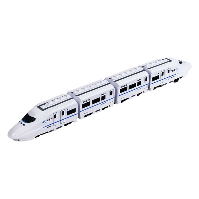 Electric Simulation High Speed Railway Harmony Train Toy Plastic and Alloy Connectable Self Running for Decoration