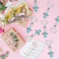 thumbnail image 4 of AMERTEER Gift Bags Set DIY Drawstring Candy Biscuit Pouches Kit Heart Shaped Keychain Hanging Tags Favor Bags Set, 4 of 9