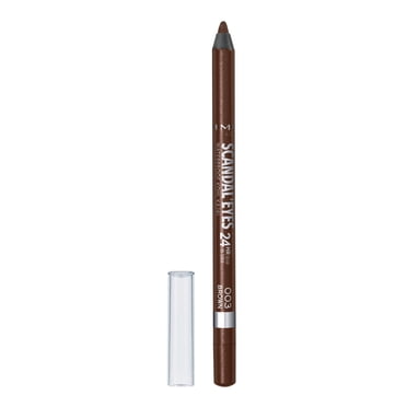 Rimmel Scandaleyes Waterproof Kohl Kajal Liner, Soft and Blendable Formula, Intense Colour, Smudge-proof Long Wear, 100% Cruelty-Free