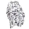 thumbnail image 1 of pitrice Grand Salon Coiffeur Coiffure Robe de Coupe Shampooing Cheveux Cape Tablier-39 "x 55" C, 1 of 9