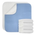 thumbnail image 1 of Gogreen Alèses Réutilisables Imperméables, 4 Couches à Forte Absorption et Alèses Matelassées Lavables pour Enfant, Adulte, Aîné et Animal de Compagnie, Alèse pour Incontinence et Pipi au Lit, Sofa, Plancher, Canapé (34 Pouces x 36 Pouces, Lot de 4), 1 of 16