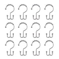 thumbnail image 3 of Mainstays Double Roller Glide Shower Curtain Hooks or Rings, Chrome, 3 of 6