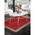 thumbnail image 1 of Aizza Trends Hand Made Hand Braided Natural Jute Floor Area Rug / Floor Carpet Rug / Natural Jute Rug, 1 of 5