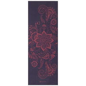 GAIAM 6MM Tapis de Yoga Premium - Aubergine Swirl