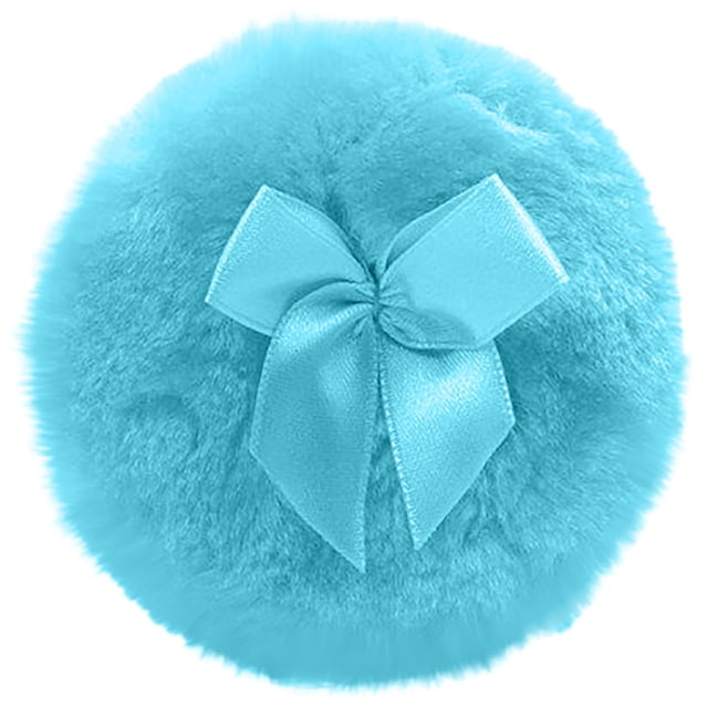 Hearth & Gear Soft Baby Powder Puff 3.5 Inch Powder Puff | Body Powder Puff With Bow | Reusable Body Powder Puff | Washable Round Facial Powder Puff Or Baby Children Adult Powder Puff Facial Sponge