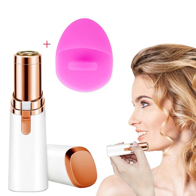 Tondeuse pour Femmes à DEL Électrique, Épilateur, Tondeuse Bikini avec Brosse pour le Visage