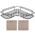 thumbnail image 1 of Corner Floating Shelf, Corner Rack, Wall Mounted No Drilling For Bathroom Living Room Toilet Kitchen, 1 of 8