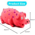 thumbnail image 2 of Squeaky Pig Dog Toys, Grunting Pig Dog Toy That Oinks Grunts for Small Medium Large Dogs, Squeeze Pig Toy for Dogs ,Pig Dog Toy That Oinks,Pig Dog Toy, 2 of 6