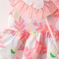 thumbnail image 4 of Vêtements pour Tout-Petites Filles Robe pour Tout-Petites Filles Imprimé Robe Bébé Sans Manches Débardeur Robe Mignonne Col Claudine Robe Princesse + Sac Cartable, 4 of 9