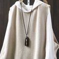 thumbnail image 5 of Women's Solid Color Knitted Vest Loose Large Sized Versatile Coat for Layering over Shirts or Tees, Soft Knit Fabric, 5 of 5