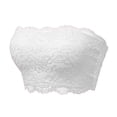 thumbnail image 1 of Kcodviy Ladies Seamless Top Lace Long Tube Tops for Women Plus Size Beauty Back Chest Wrapping Crop Top Rave Leather Tube Top for Women Tube Top Plus Size Spaghetti Strap Tops for Women, 1 of 4