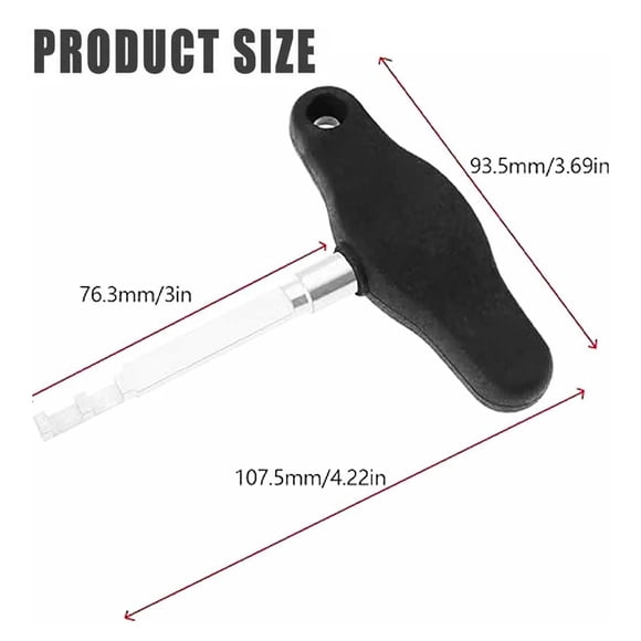 Trendy Tool Kit for Home, Damage Extractor Connectors Tool Connector Removal Tool Extractor for Wire Harness Plugs Automotive Connector Removal Tool Fog Light and Sensor Connectors(1pc)