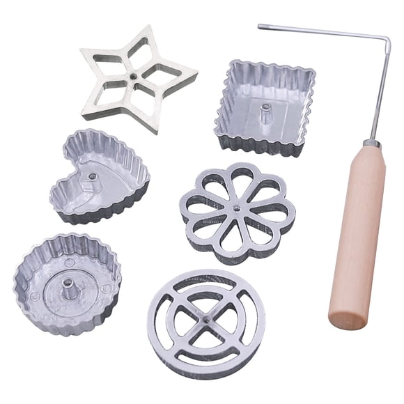 Oil Piercing Kitchen Gadgets, Aluminum Alloy Frying Tools, Home Use, For Baking, Shrimp Cake Shredded Radish Making, Essential Cookware Accessories Hzhnb | Alloy, Multicoloured
