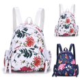 thumbnail image 2 of Ladies Backpack Creative Flower All-match Nylon Travel Backpack Student Daypack, 2 of 10