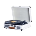 thumbnail image 3 of RETRO  RECORD PLAYER PORTABLE  TURNTABLE FOR VERSATILE LISTENING EXPERIENCE BROWN, 3 of 7