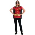 thumbnail image 1 of DC Comics Robin T-Shirt Women's Costume Set, 1 of 1