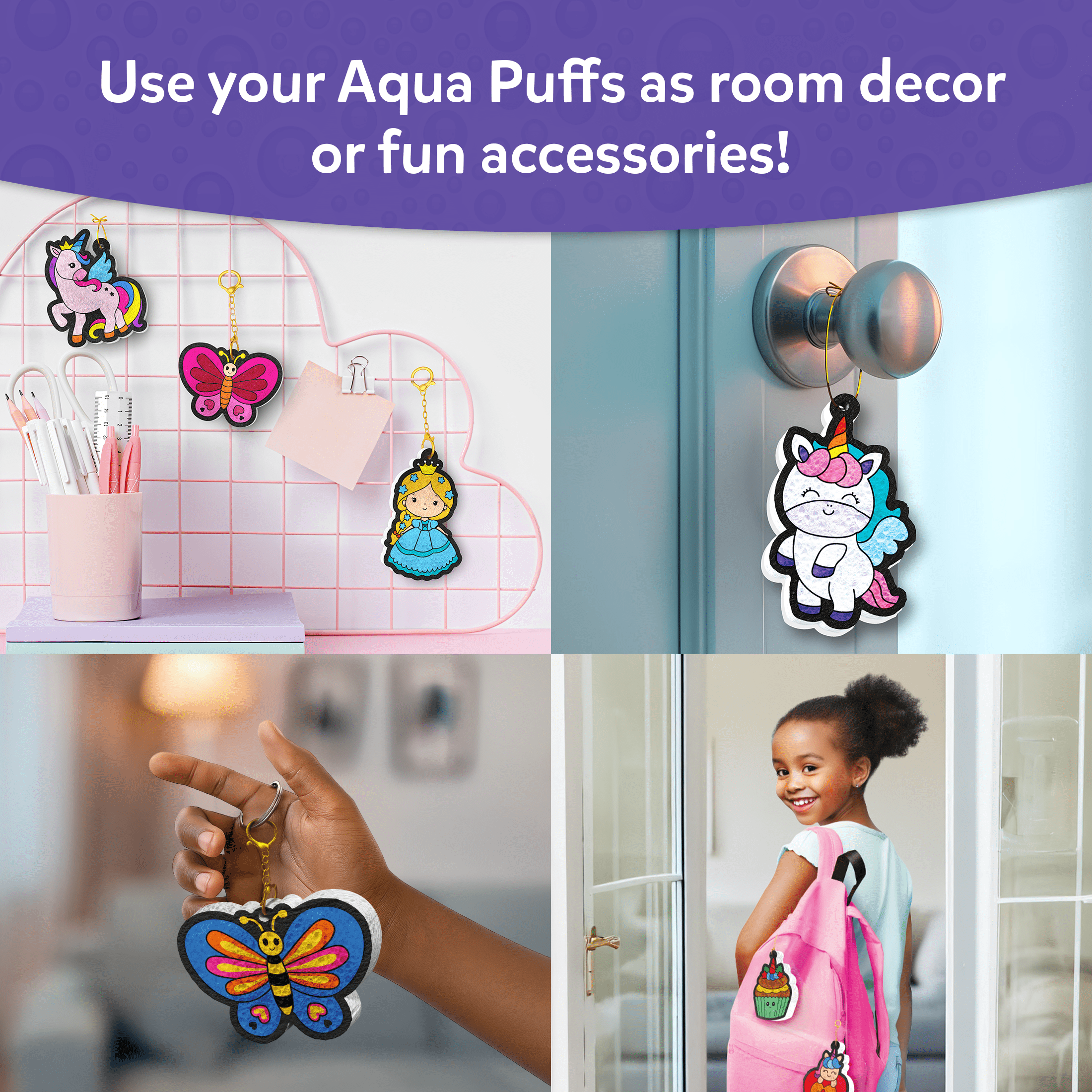 Aqua Puffs Princesses & Unicorns