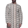 thumbnail image 4 of Atasi Printed Designer Rayon Button Down Casual Kurta With Pajama For Men, 4 of 4
