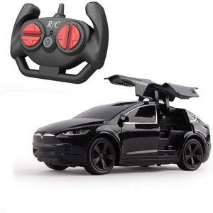 Voiture de télécommande dynamique 4 Canal Remote Control Car avec phare Drift Rechargeable Sports Car Strong Horsepower Children's Wireless Remote control Racing