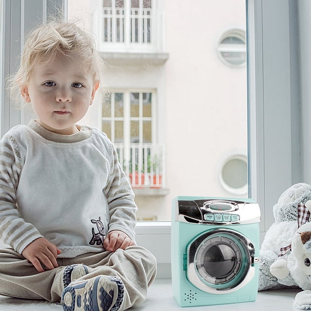 LSLJS Kitchen Appliance Set, Washing Machine, Toaster, Oven, Juicer, Microwave, Eggs, Water Dispenser, Kids Toys