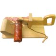 thumbnail image 3 of Huayishang Sausage-Slicer With Stainless Steel Blade, Made Of Rubber Tree Wood, 3 of 8